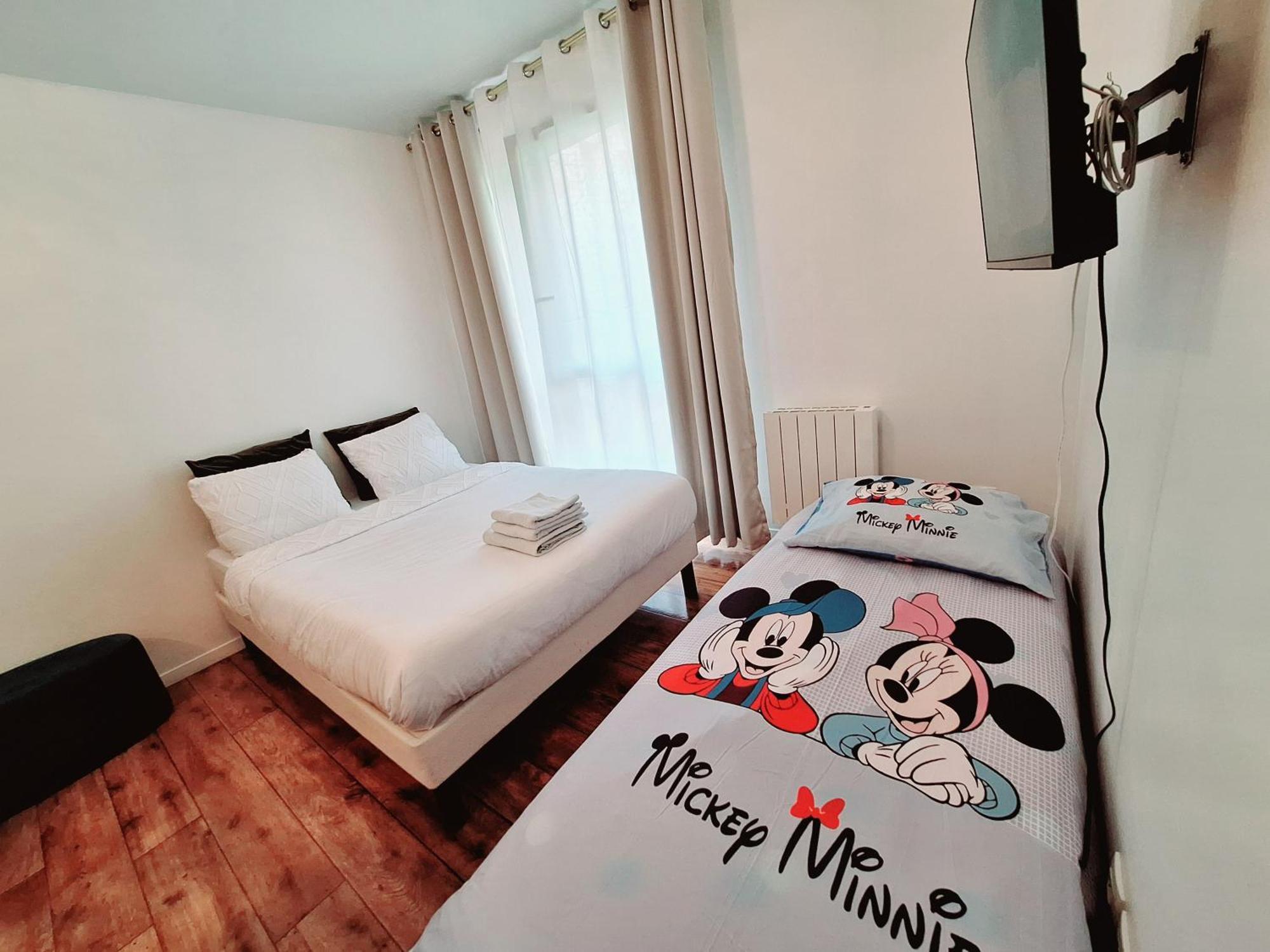 Studio Alpha - 2Min By Train To Disneyland Or 20Min Walk - 5Min Walk To "Val D'Europe" Station Монтеврен Экстерьер фото